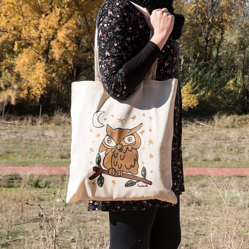 BOLSA DE TELA BONITA