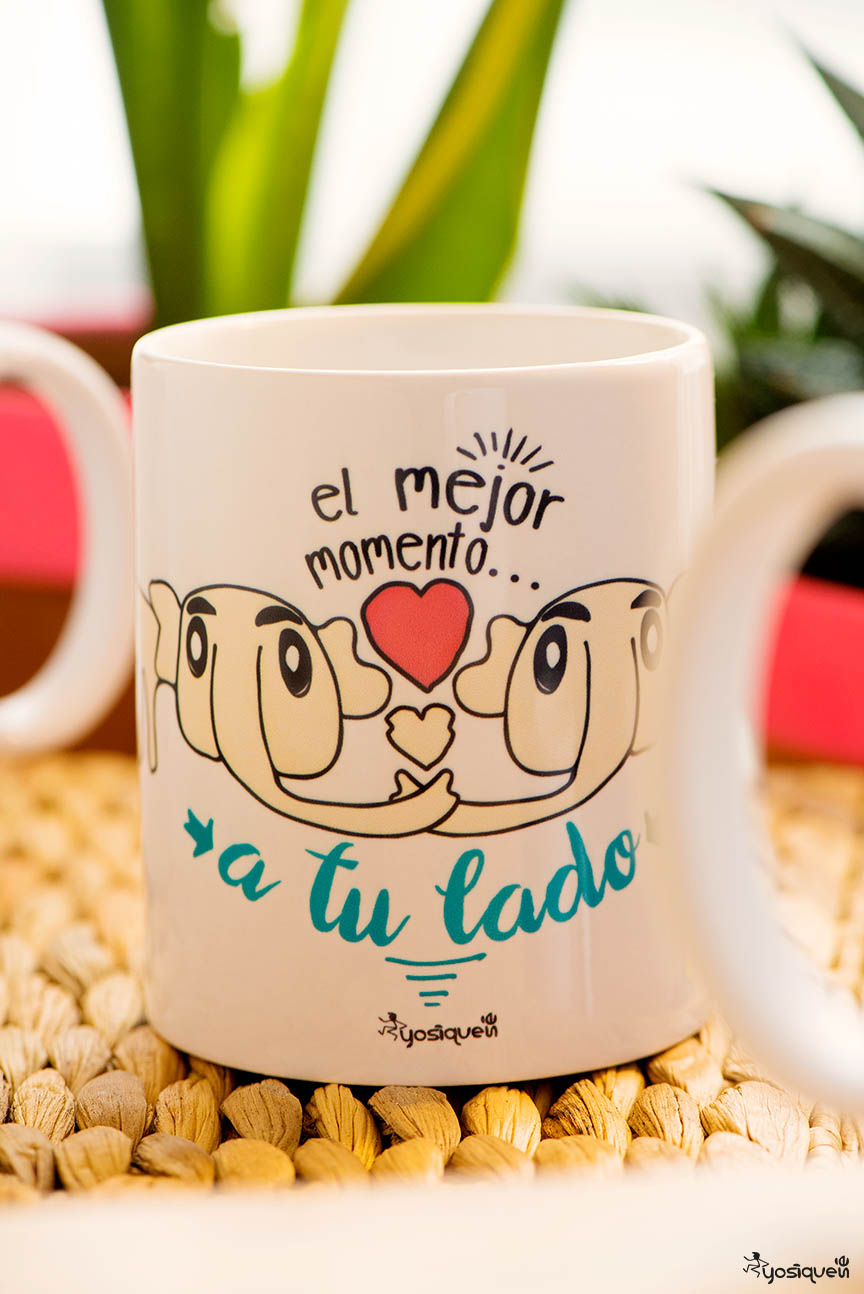 taza yosiquese romántica