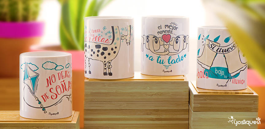 tazas molonas en san valentín