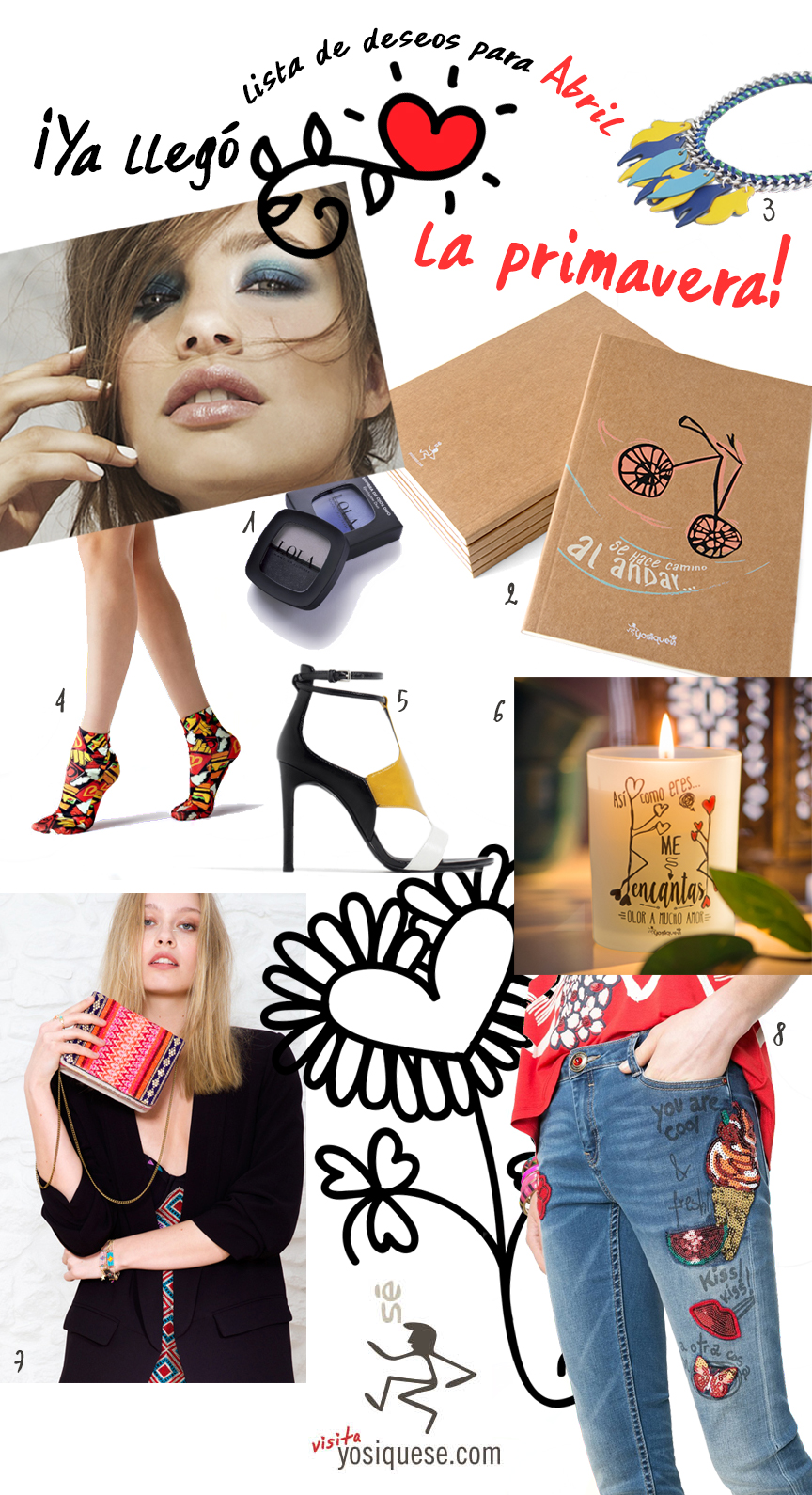 wishlist abril desigual, selección de productos, yosíquesé