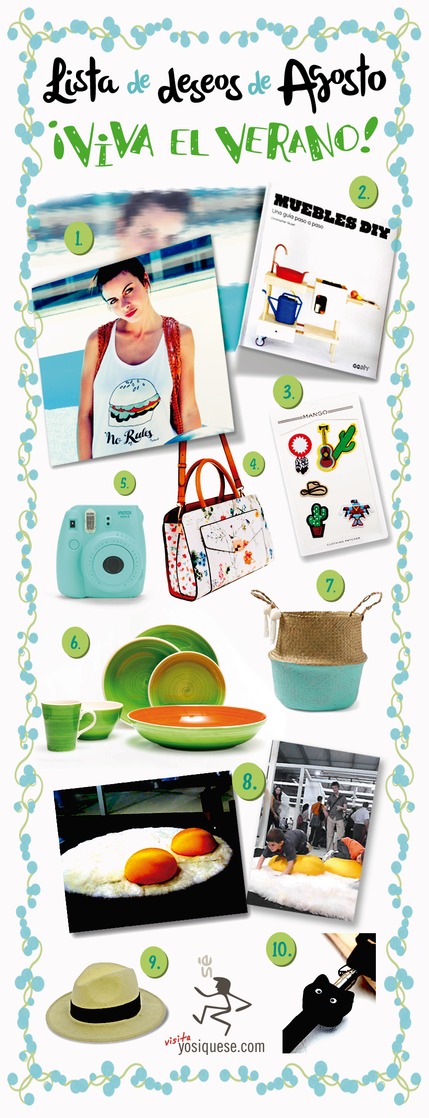lista de deseos de agosto 2016, yosíquesé