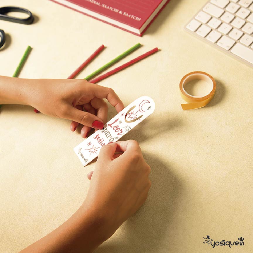 marcapáginas gratuito, yosíquesé