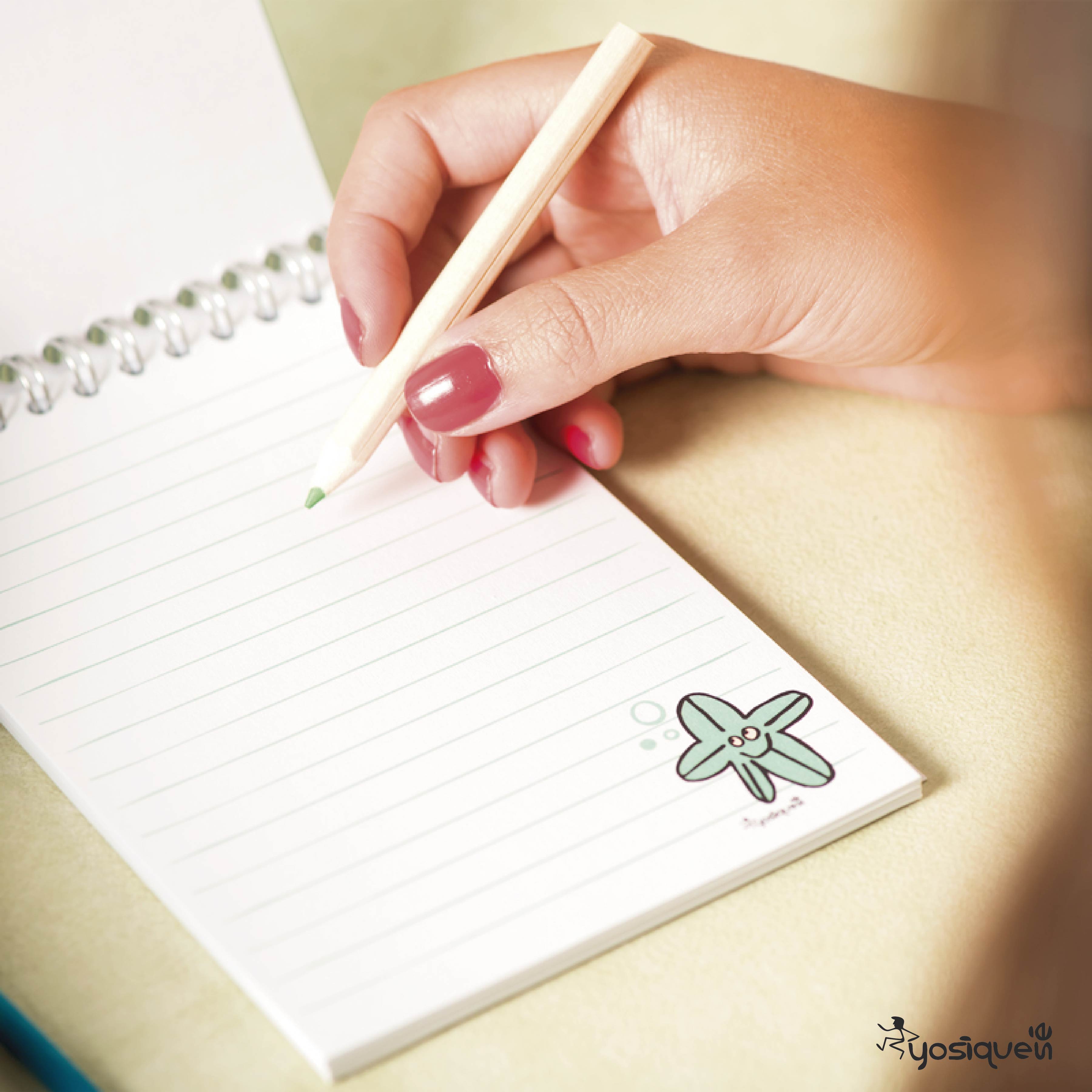 cuaderno de notas libreta para el bolso, yosíquesé