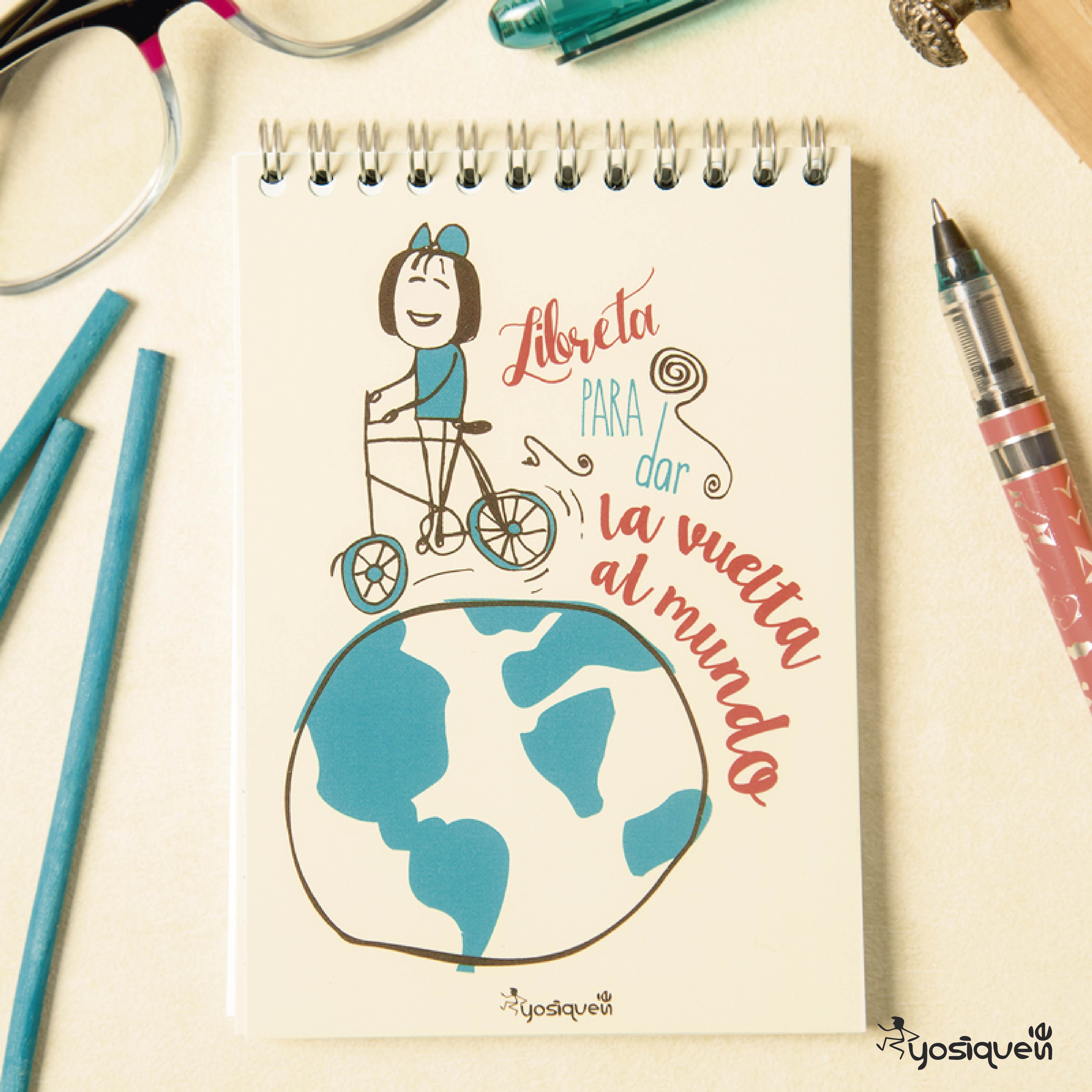 cuaderno de viaje libreta molona, yosíquesé