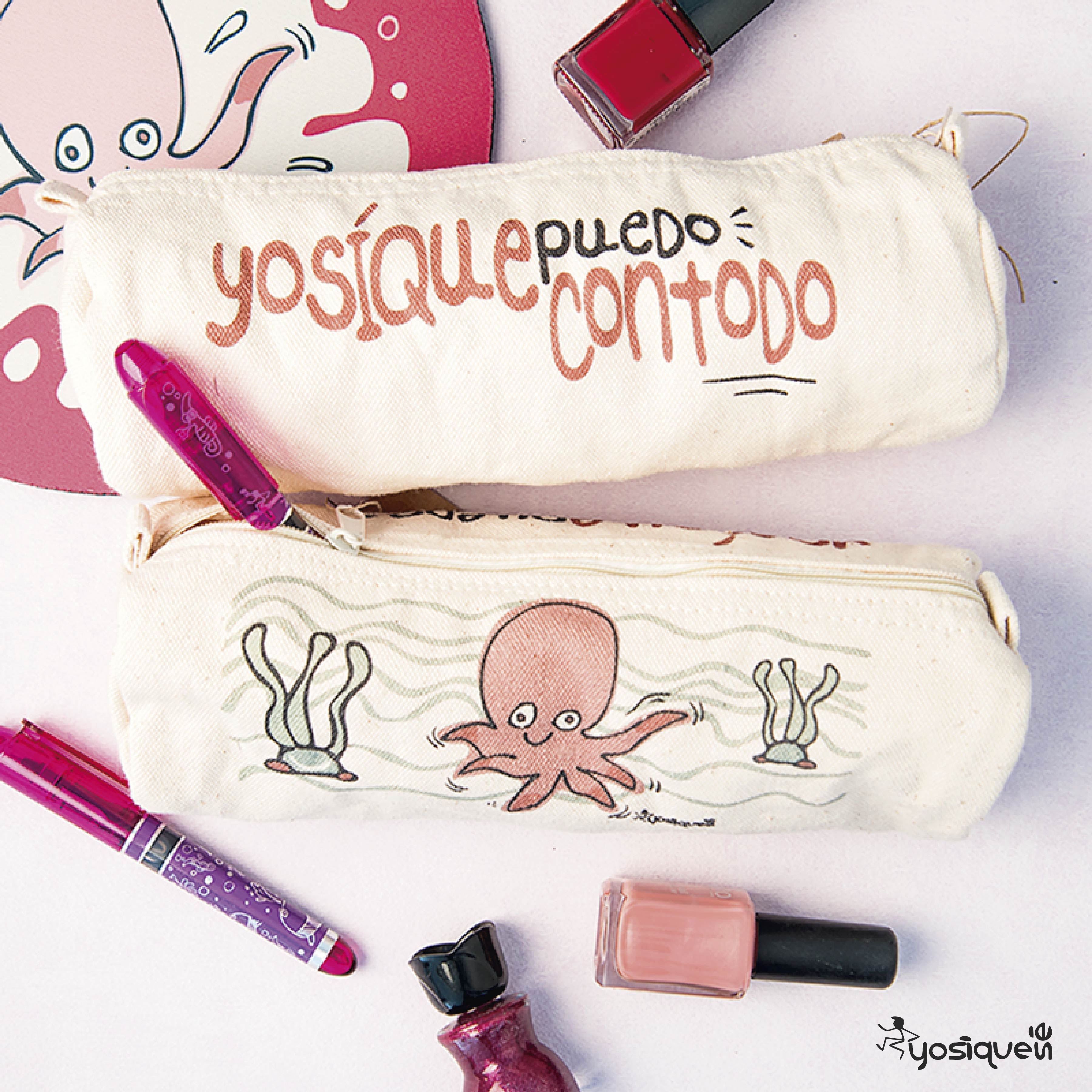 estuche de diseño yo puedo con todo, yosíquesé