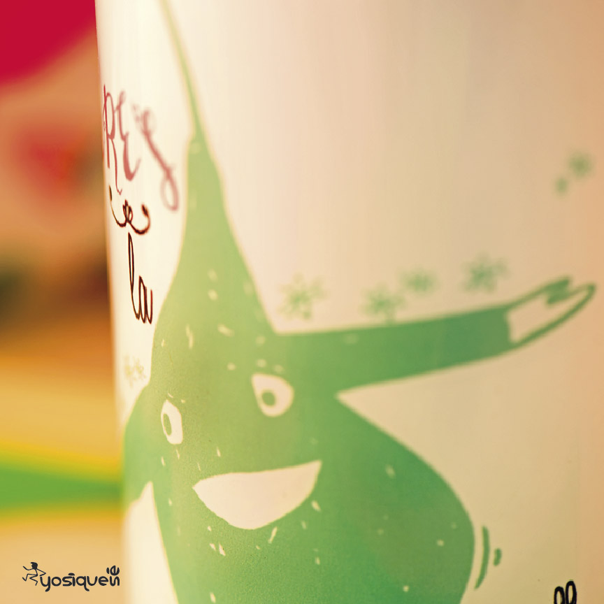 botella metálica, yosíquesé