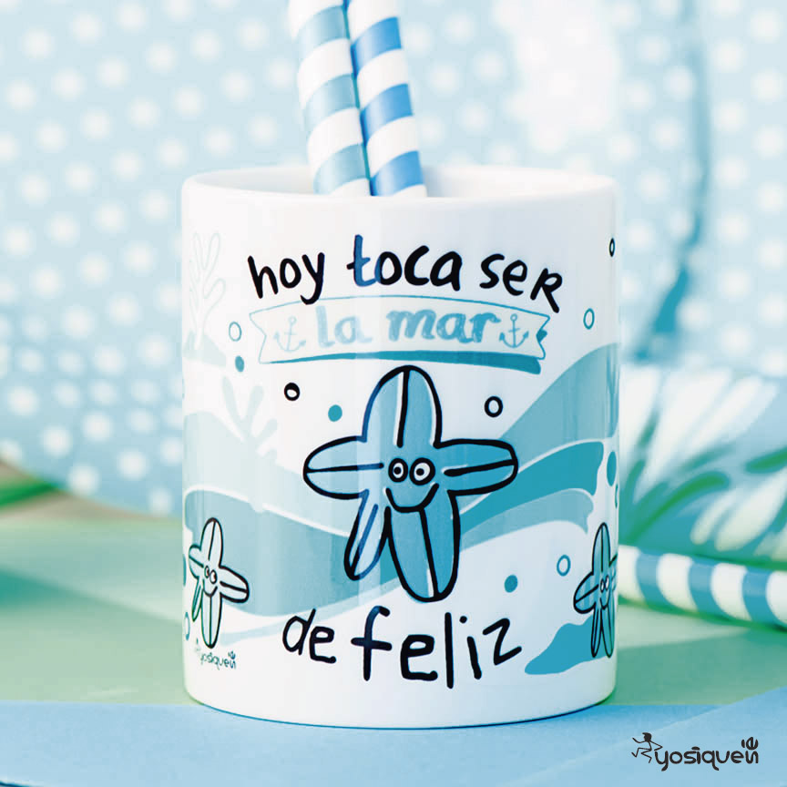 taza genuina, taza refrescante, yosíquesé