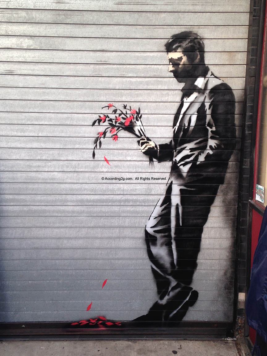 grafitero banksy, yosíquesé