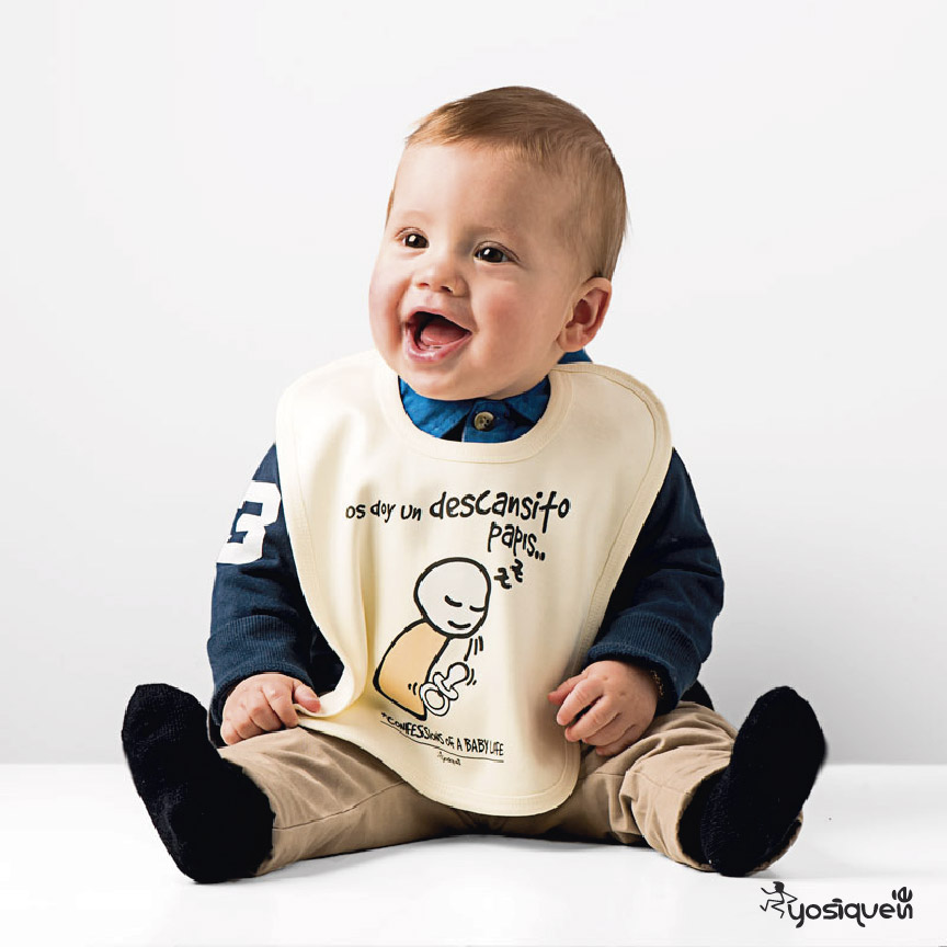 baberos de algodón orgánico, yosíquesé