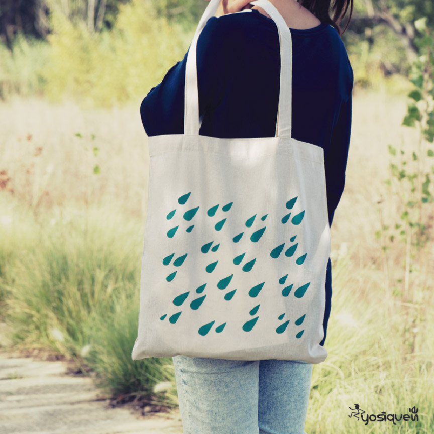 bolsa de tela original bolso de tela, yosíquesé