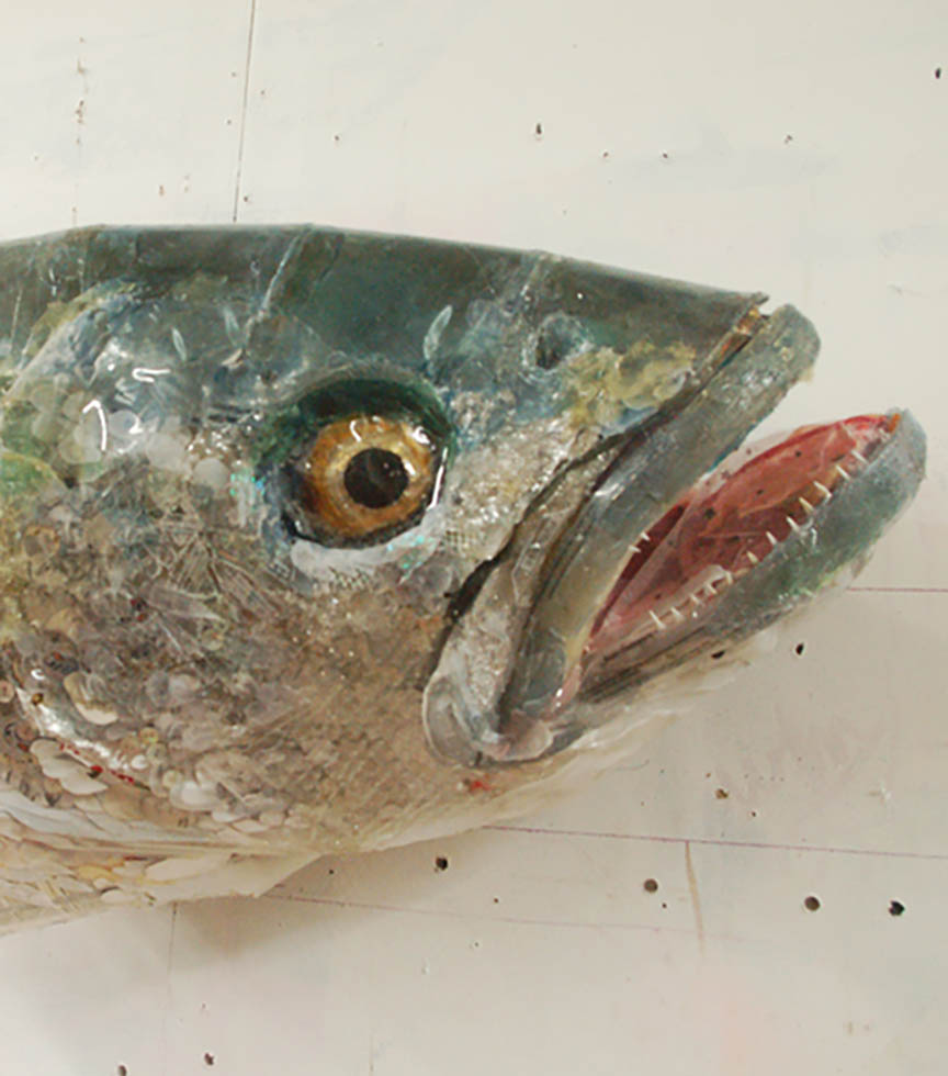 basura convertida en arte, yosíquesé