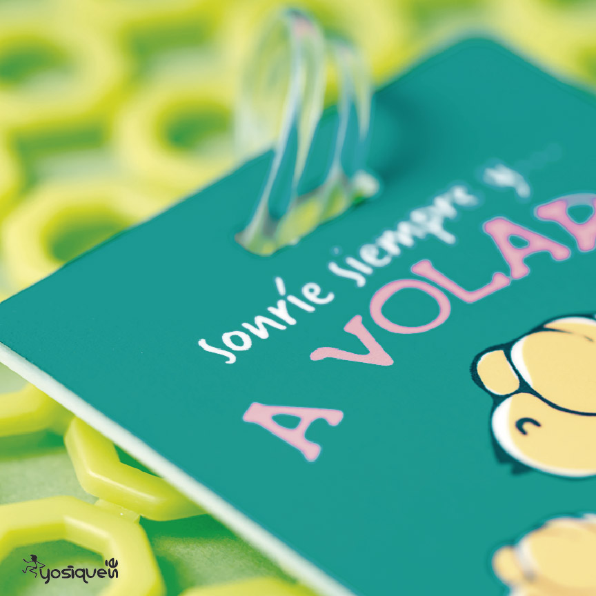 identificador de maleta divertido, yosíquesé