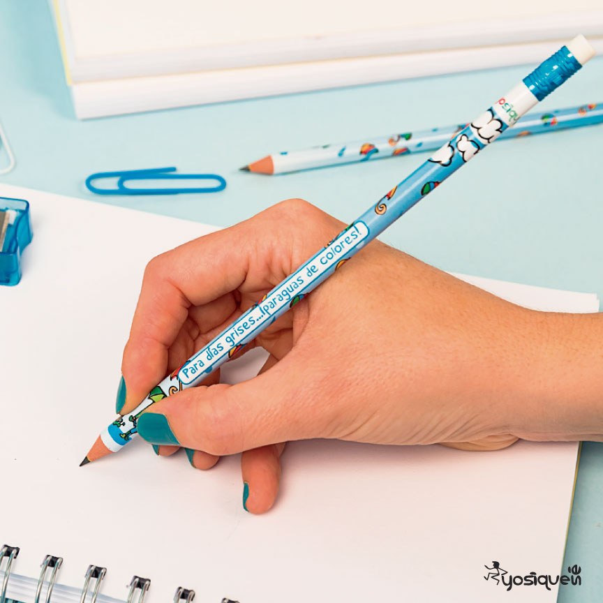 lapiz con mensaje, yosíquesé