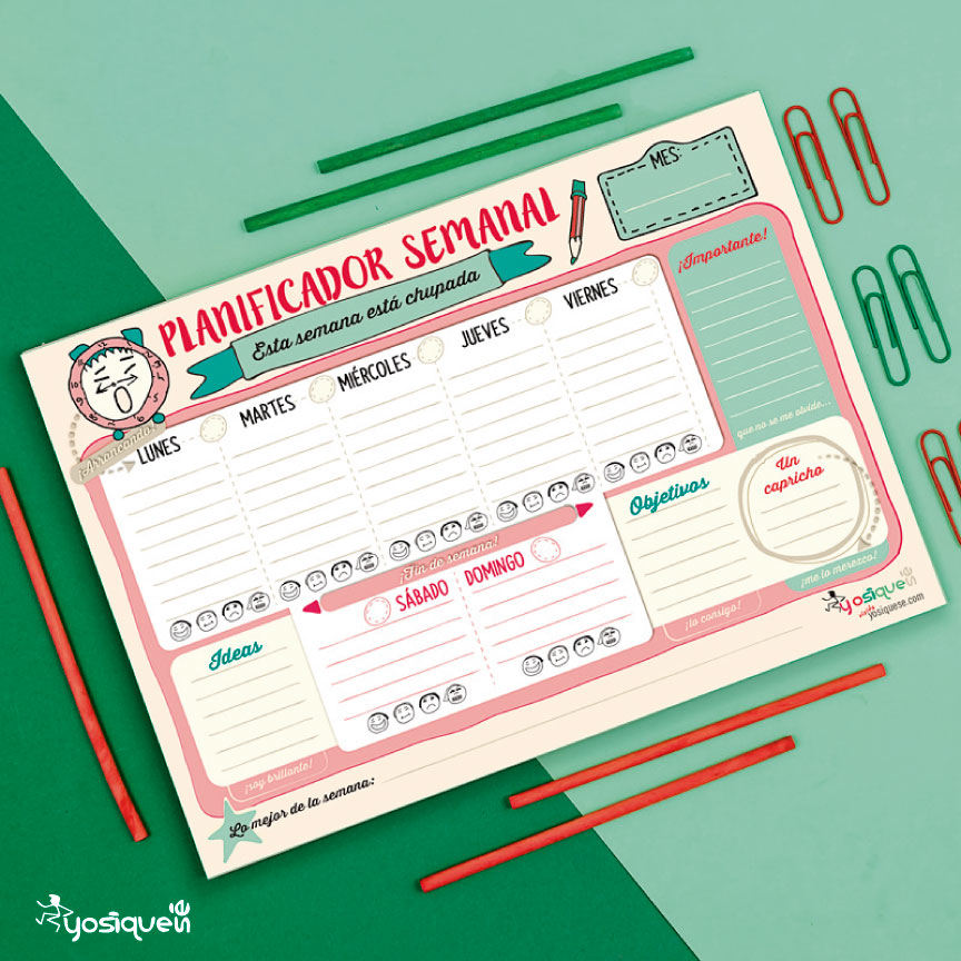 agenda escolar, yosíquesé