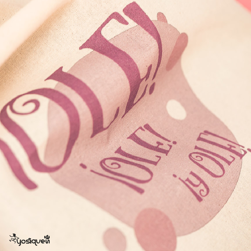 bolsa con mensaje, yosíquesé