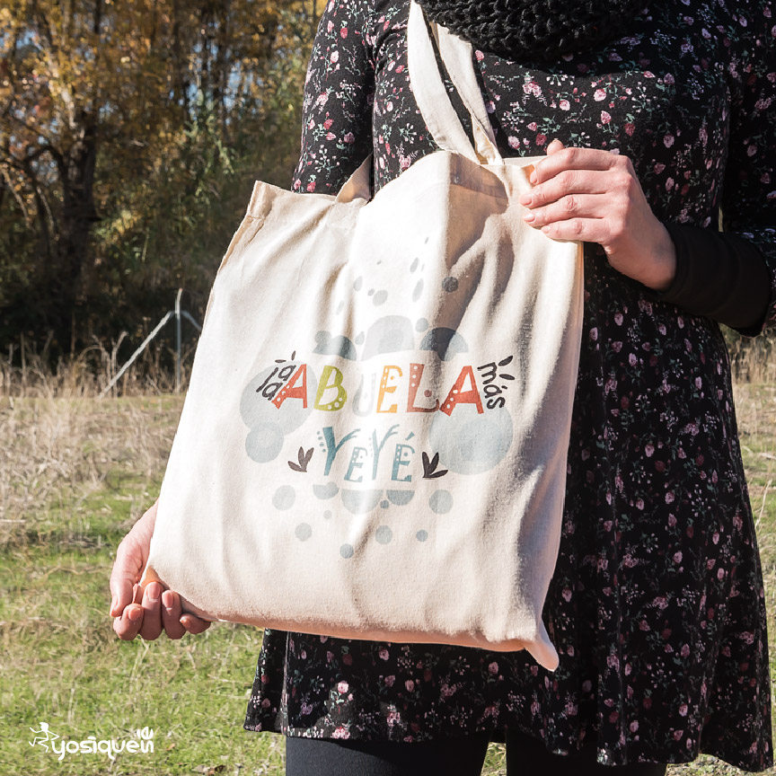 bolsa de tela, yosíquesé